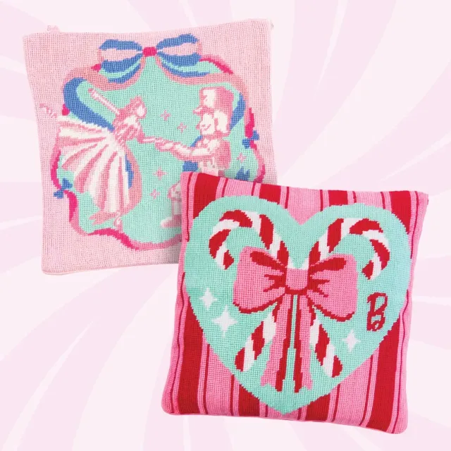 Craft Club Pink Christmas Duo set 2 perne 40x40cm