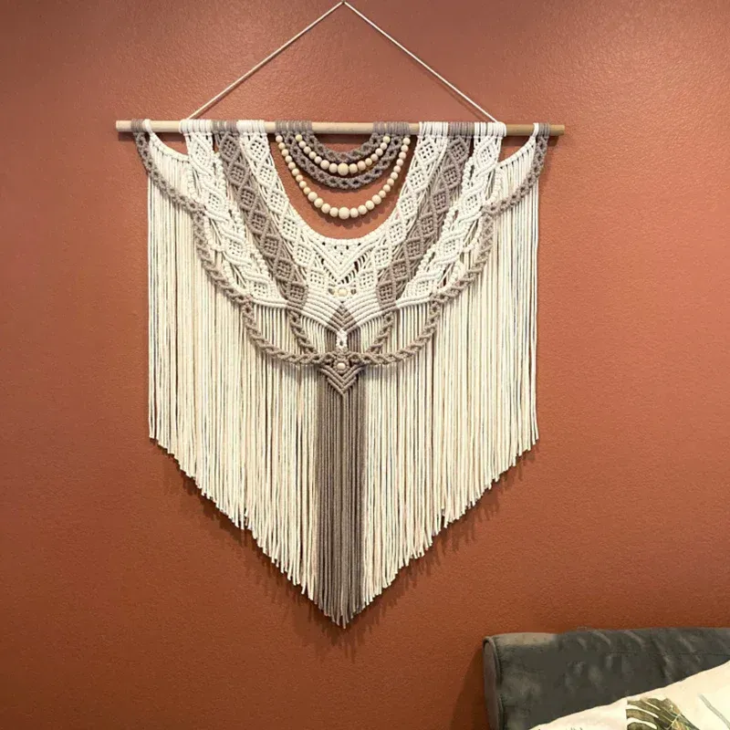 Macrame Meu Meredith decor perete macrame 80x90 cm