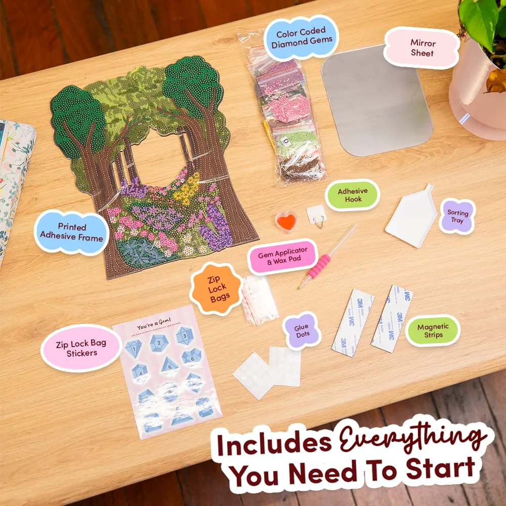 Craft Club Enchanted Forest kit pictură cu diamante