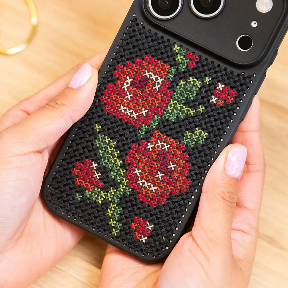 Craft Club kit husa telefon cusatura in cruce incepatori