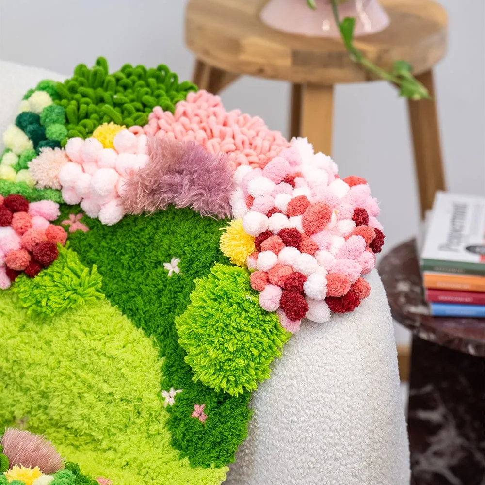 Craft Club Bubblegum Garden kit moss rug 75x45cm