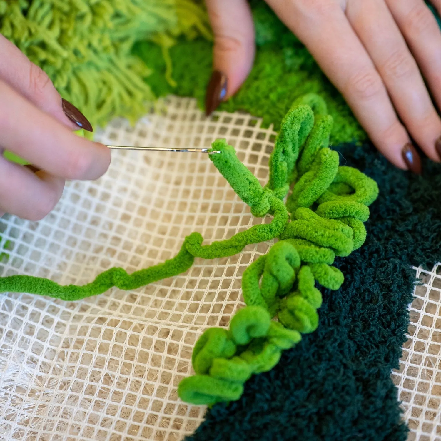 Craft Club Grassy Fields kit covor moss XXL 118x72 cm