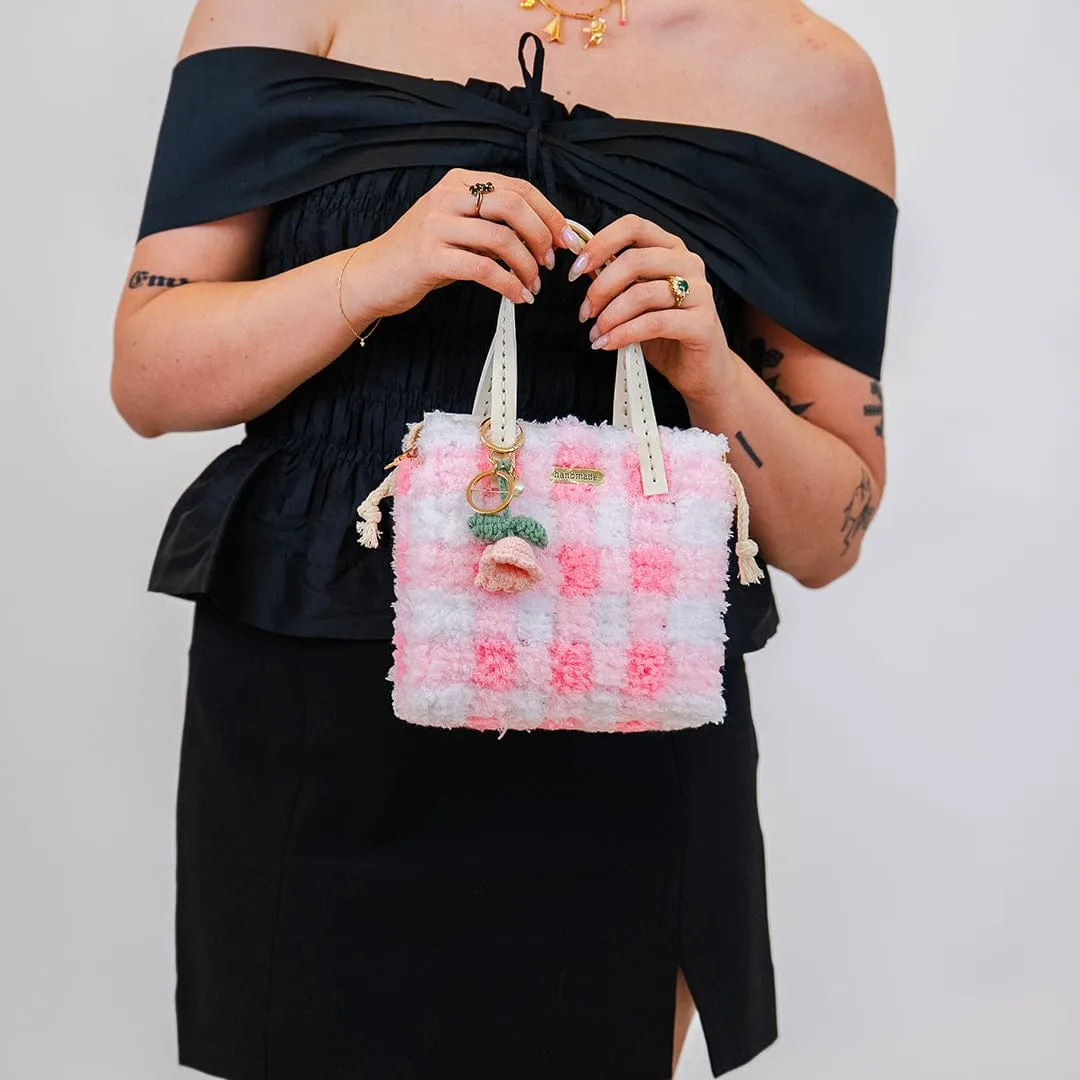 Craft Club The Pinks set geantă țesută 20x30x8 cm