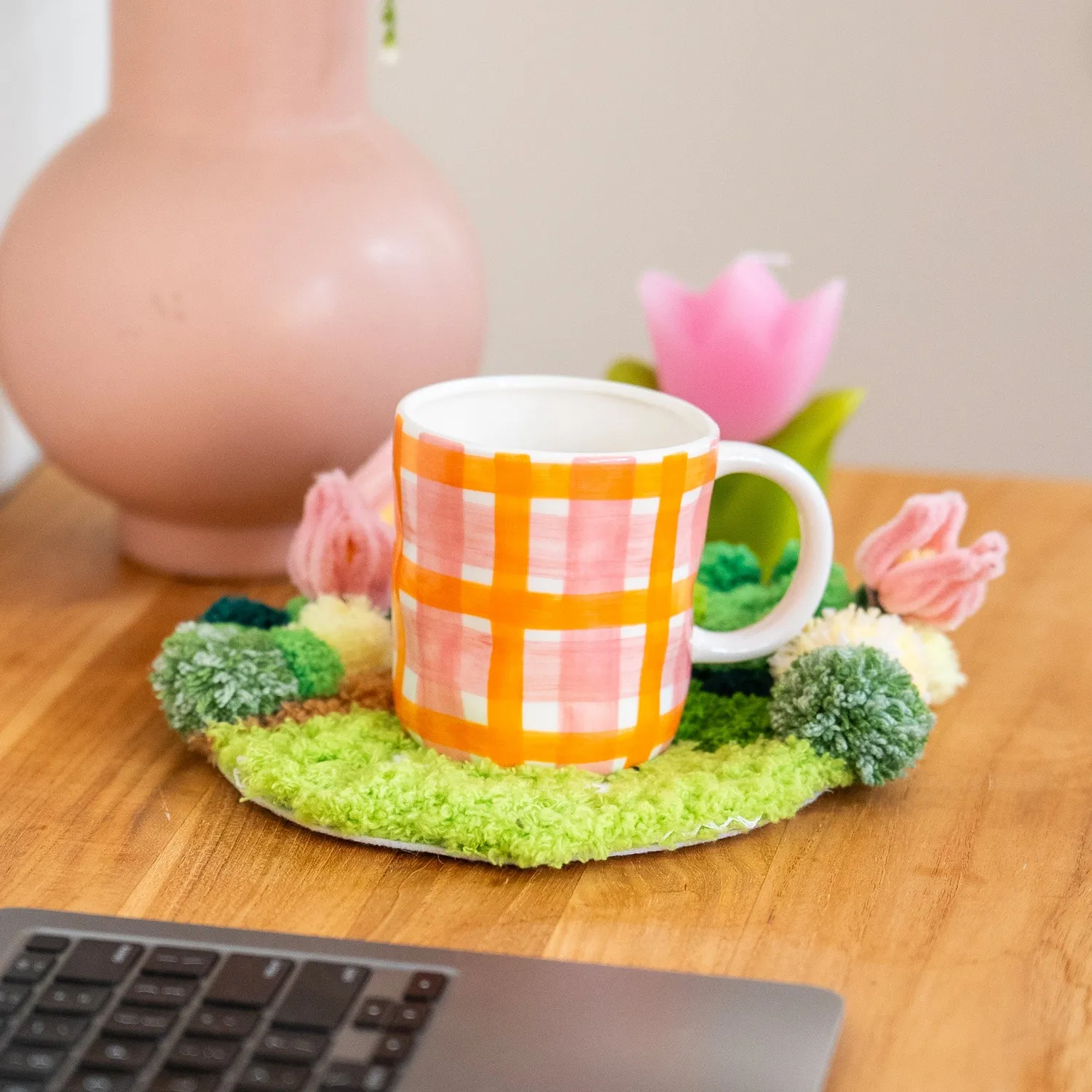 Craft Club Tulip kit coaster muschi lalea 20x20 cm
