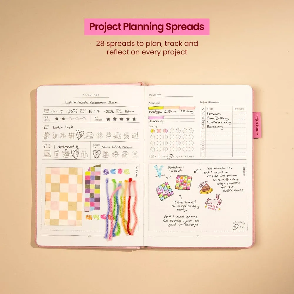 Craft Club planner craft A5 192 pagini