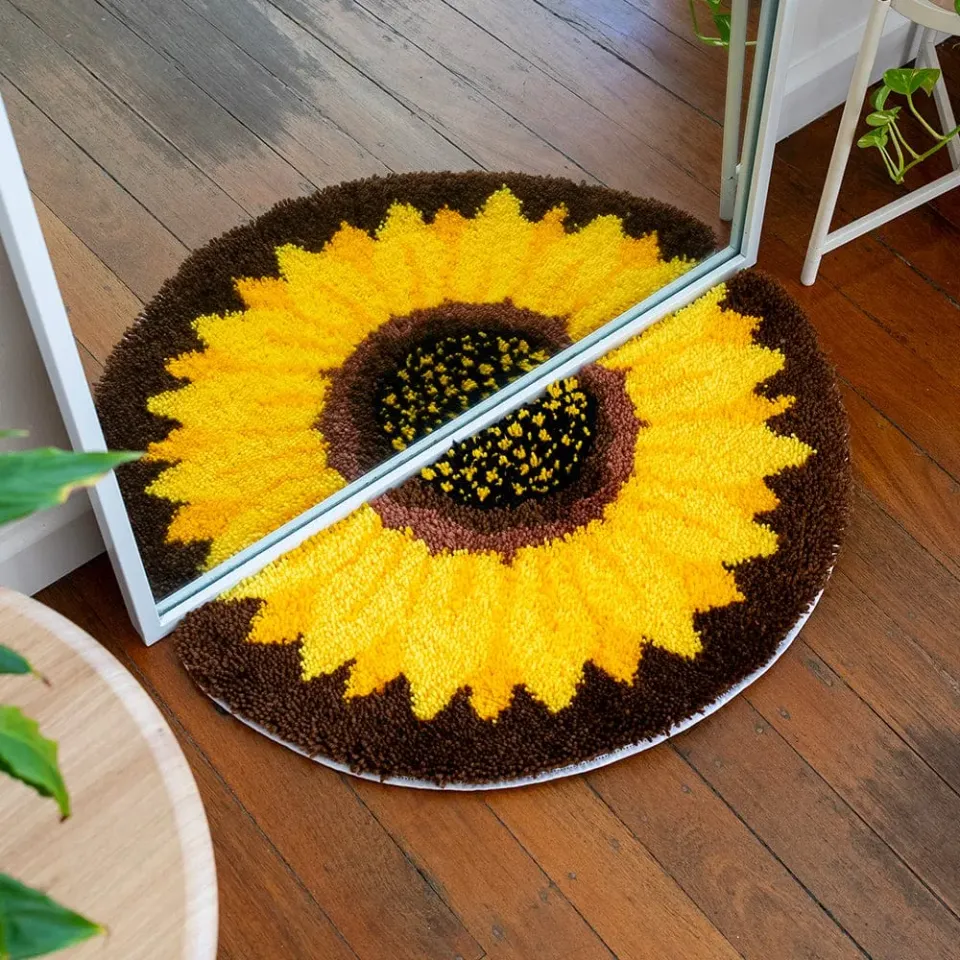 Craft Club Sunflower XL Mirror kit covor 80x40 floarea-soarelui
