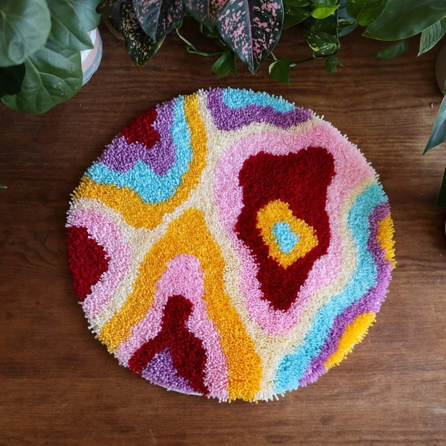 Craft Club Bold Beautiful bundle latch hook pernă + covor