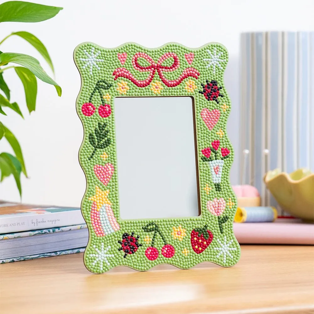 Craft Club kit rama oglinda diamond painting florala