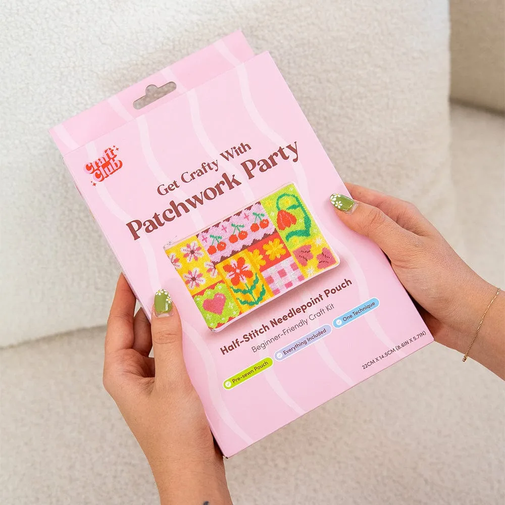 Craft Club Patchwork Party kit etui goblen 22x14,5 cm