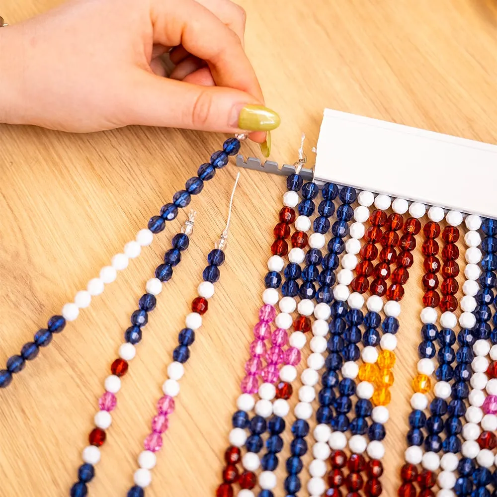 Craft Club kit perdea din margele decor fereastra