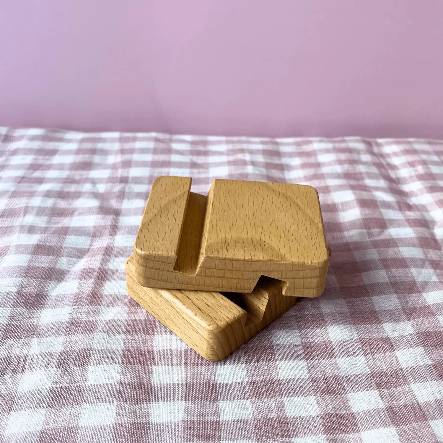 Craft Club suport lemn pentru gherghef 8x6cm
