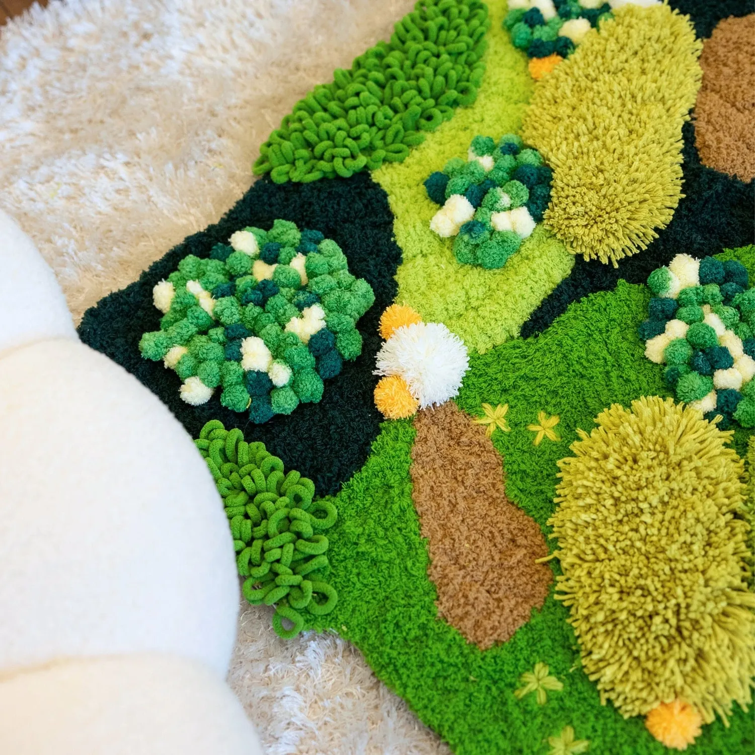 Craft Club Grassy Fields kit covor moss XXL 118x72 cm
