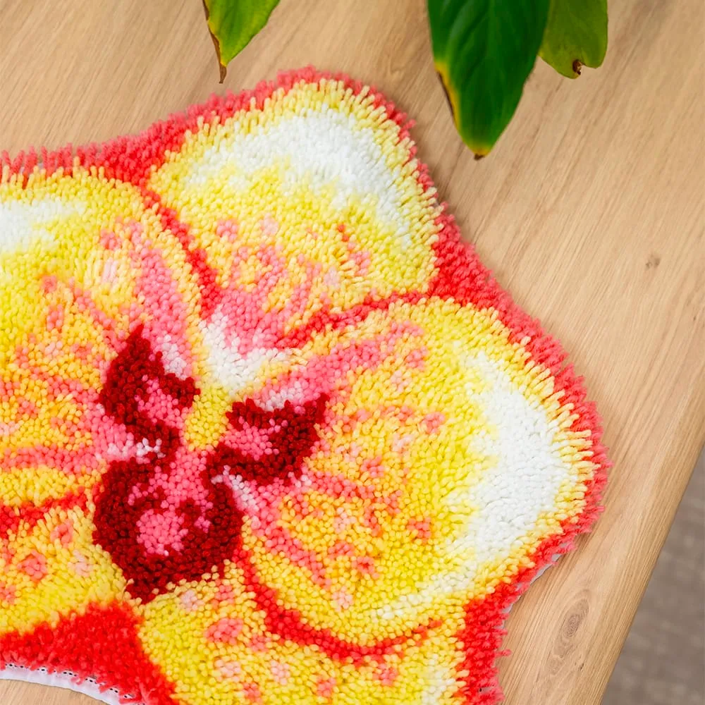 Craft Club Island Orchid kit covor floral 51x48,5 cm