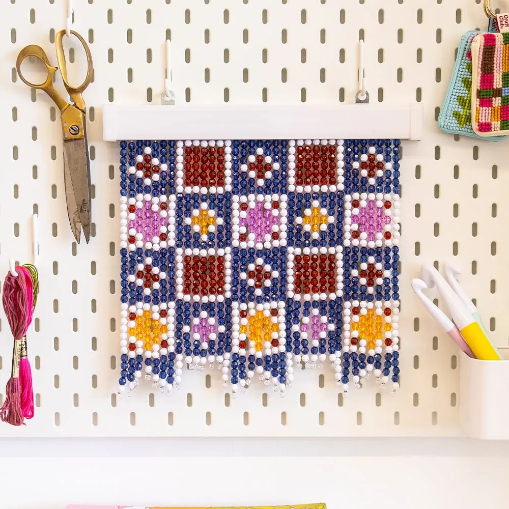 Craft Club kit perdea din margele decor fereastra