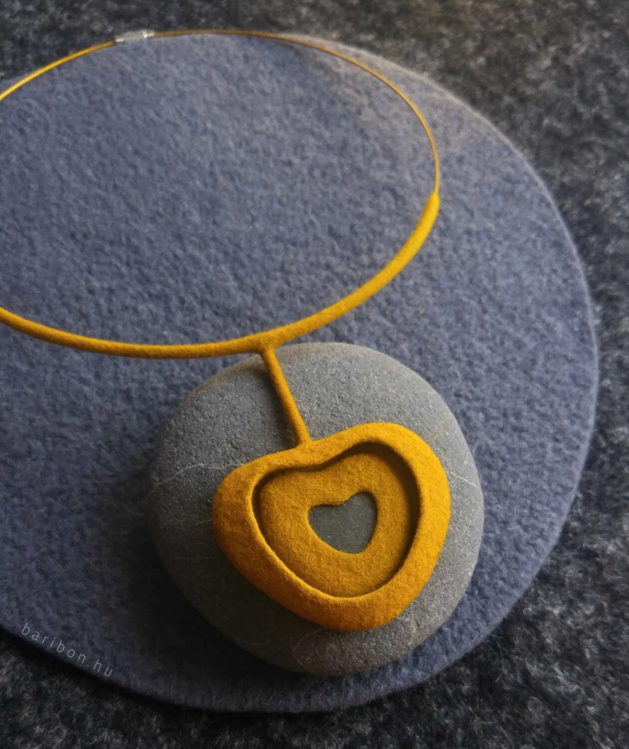Baribon Heart colier scurt forma inima