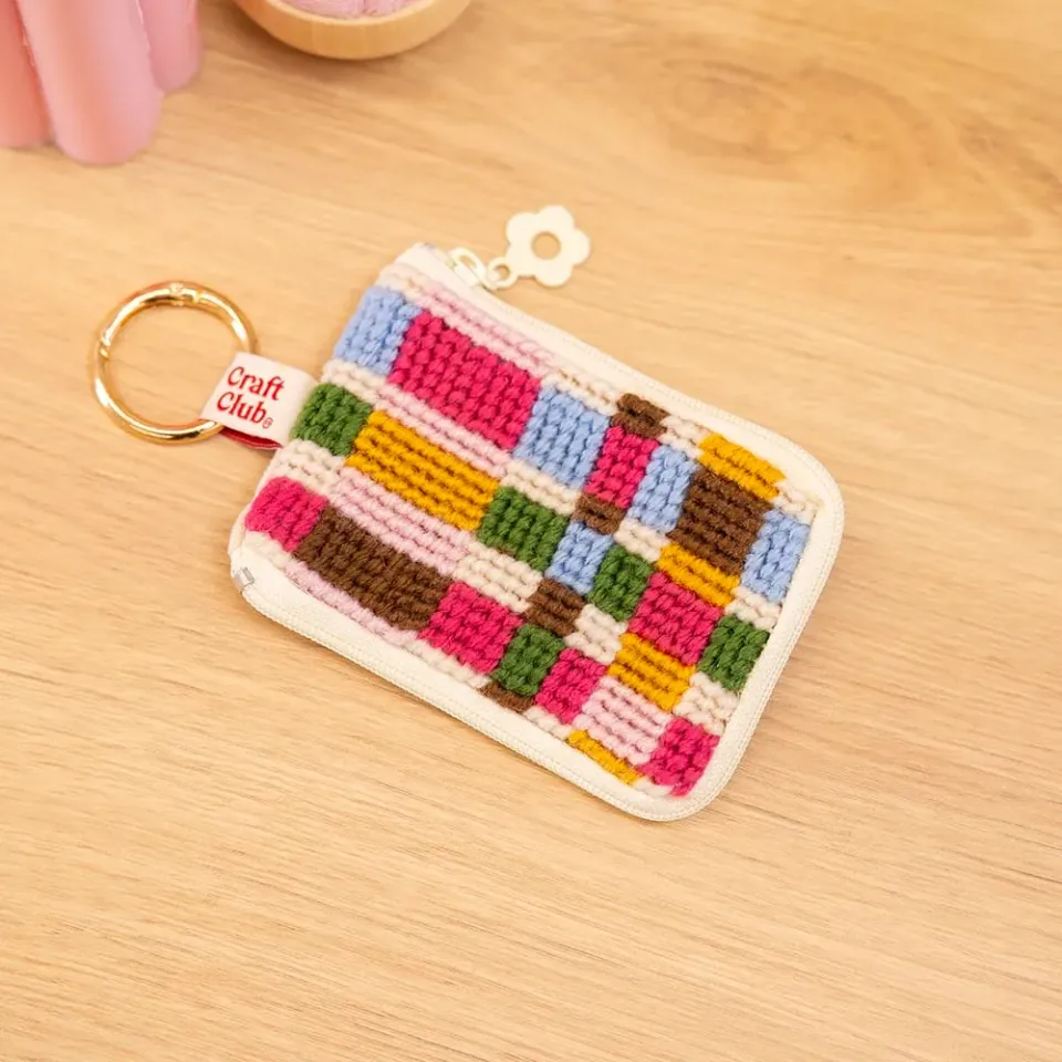 Craft Club Curious Crafter kit needlepoint borseta 10 cm
