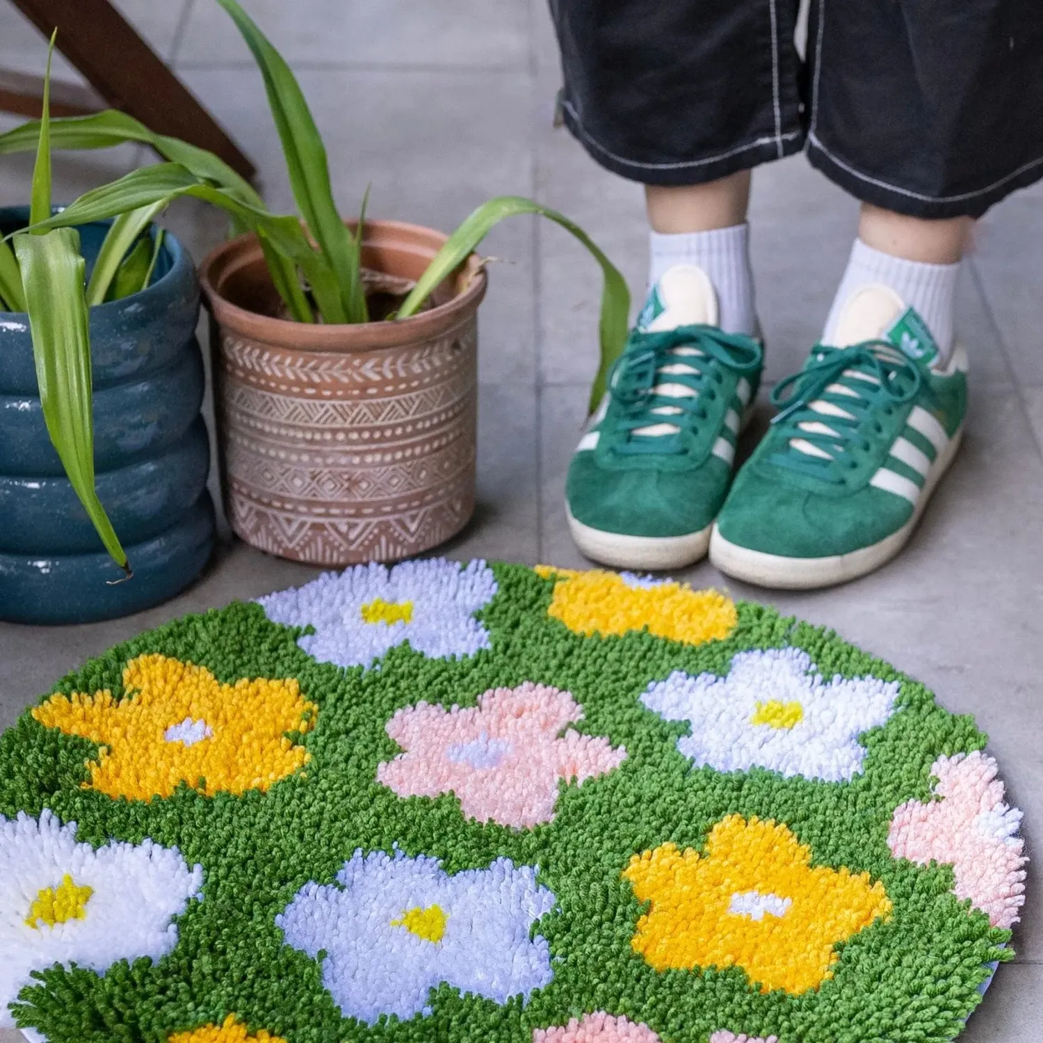 Craft Club Flower Bomb kit covor 48x48